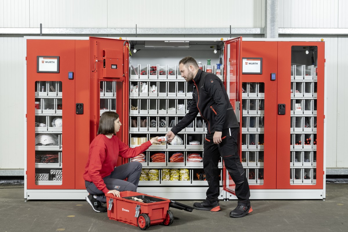 The ORSY® System Rack Sensor monitors stock levels using a light sensor and automatically reorders when necessary. Stock levels can be viewed at any time via the ORSY® Cockpit app. © TM Studios The ORSY®mat WGT uses built-in weighing cells to detect when items have been removed and automatically reorders them and tracks consumption. © Würth/Peter Petter The ORSY® System Rack Sensor monitors stock levels using a light sensor and automatically reorders when necessary. Stock levels can be viewed at any time via the ORSY® Cockpit app. © TM Studios The ORSY®mat WGT uses built-in weighing cells to detect when items have been removed and automatically reorders them and tracks consumption. © Würth/Peter Petter The ORSY® System Rack Sensor monitors stock levels using a light sensor and automatically reorders when necessary. Stock levels can be viewed at any time via the ORSY® Cockpit app. © TM Studios The ORSY®mat WGT uses built-in weighing cells to detect when items have been removed and automatically reorders them and tracks consumption. © Würth/Peter Petter The ORSY® System Rack Sensor monitors stock levels using a light sensor and automatically reorders when necessary. Stock levels can be viewed at any time via the ORSY® Cockpit app. © TM Studios The ORSY®mat WGT uses built-in weighing cells to detect when items have been removed and automatically reorders them and tracks consumption.